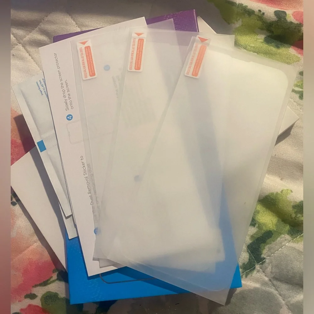 3 packs. Iphone 13/13pro screen protectors. 3 boxes. New